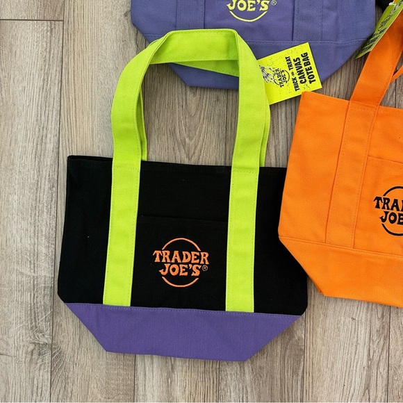 Trader Joe's Mini Tote Bags Halloween Set 🎃👻 - Picture 4 of 4